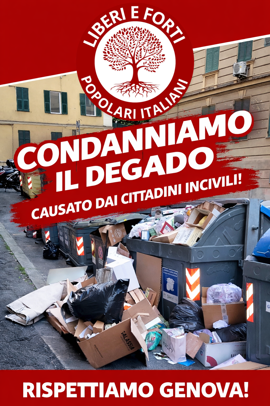 CONDANNIAMO IL DEGRADO!