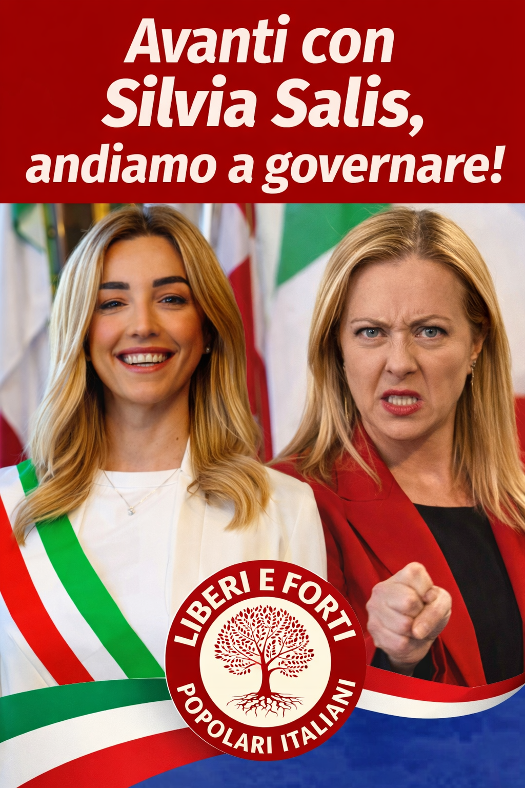 Avanti con Silvia Salis, andiamo a governare!