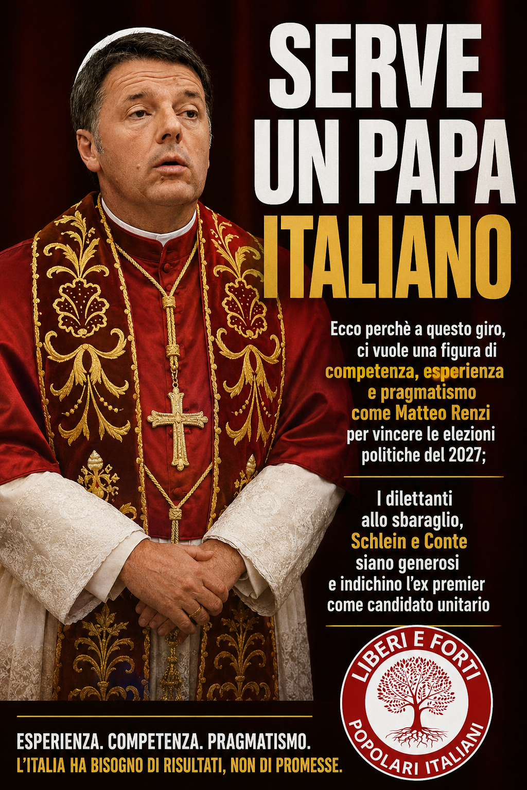 Serve un papa italiano