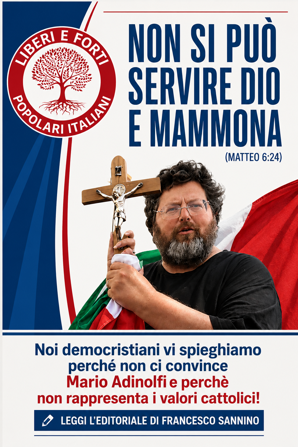 NON SI PUÒ SERVIRE DIO E MAMMONA
